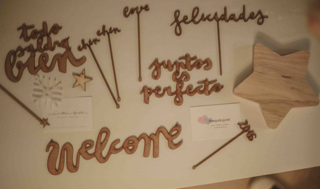 A written forest en el wedding planners official tour en Sitges. WPOT 2016. La marca de Cristina de Tempoespai que creó junto a Maria Wolle